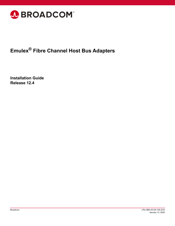 Dell Emulex OneCommand Manager Command Line Interface for LightPulse Adapters User Guide - Page 1