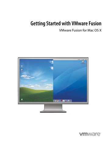 Getting Started with VMware Fusion User Guide - Page 1
