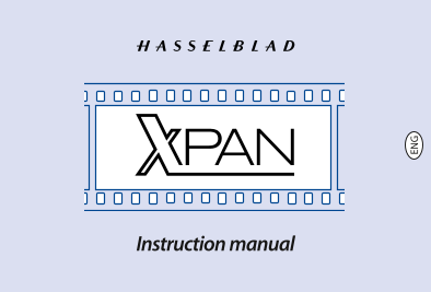 Hasselblad XPan User Manual - Page 1