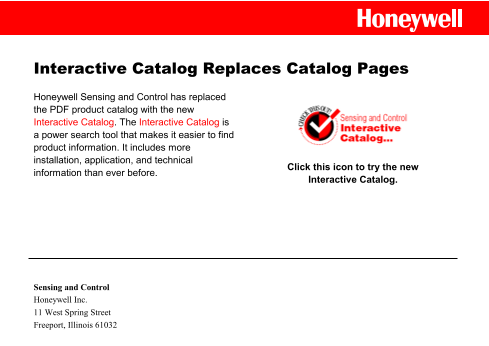 Honeywell Temperature Sensors HEL-700 Platinum RTDs Handbook, Owner's Manual - Page 1