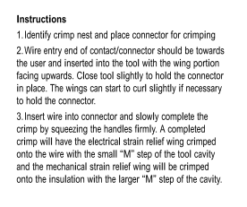 Ideal 30-426 D-Sub Double-D Service Tool Instructions User Manual - Page 1
