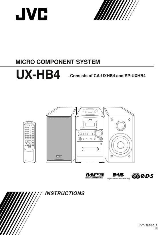 JVC UX-HB4 User Guide - Page 1