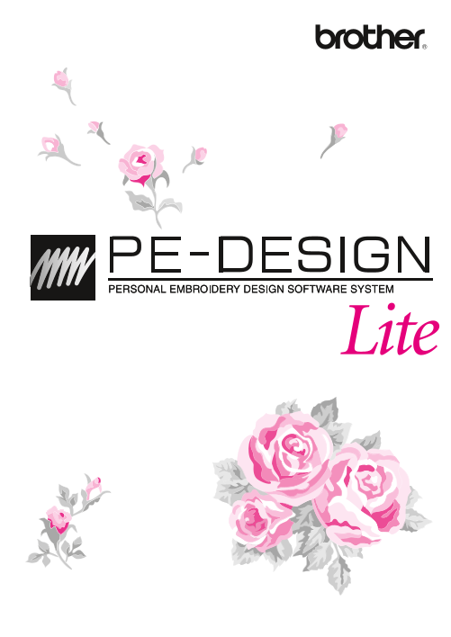 Brother PE-DESIGN Lite User Guide and Manual - Page 1
