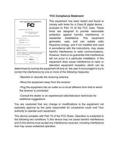 User's Manual for the 7VM AMD Athlon AGP Motherboard - Page 1