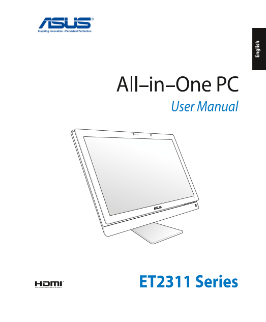 ASUS ET2311 INK+H English User Manual - Page 1