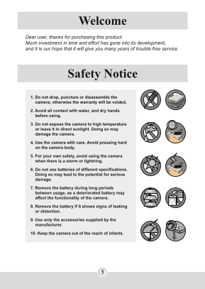 Aiptek IS-DV Digital Camera User Guide - Page 1