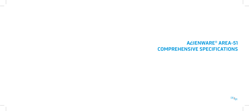 Dell Comprehensive Specification - Page 1