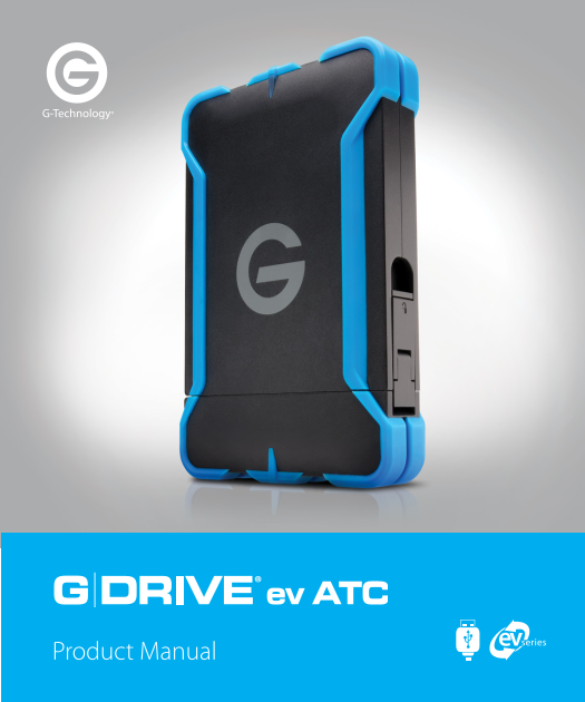 WD G-Technology G-DRIVE ev ATC User Manual [English Only] - Page 1